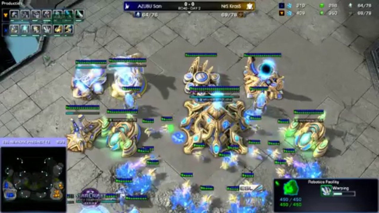 San vs KrasS - Game 1 - WCS Starcraft 2