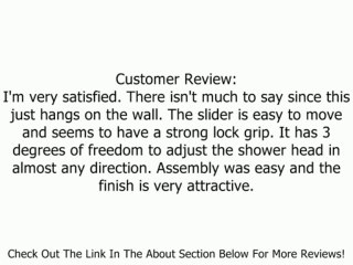 Danze D461722 505 Versa Slide Handshower Kit with Slide Bar, Chrome Review