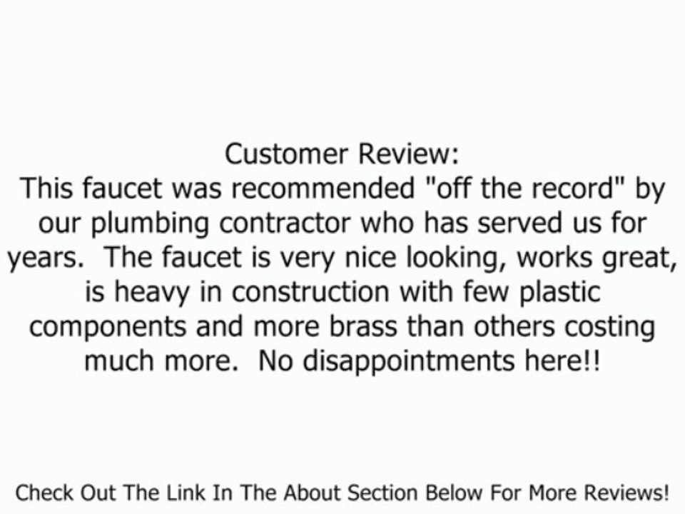 Danze D409010SS Prince Single Handle Kitchen Faucet with Side Spray, Stainless Steel Review