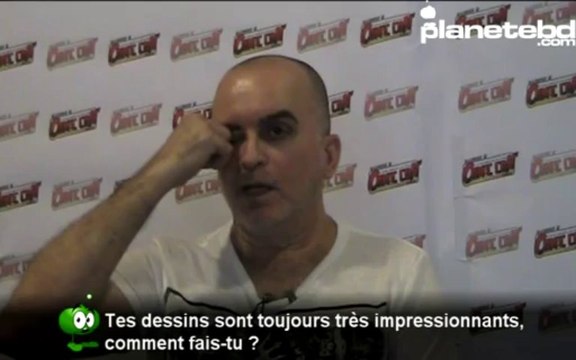 Mike Deodato Jr en interview sur PlaneteBD.com