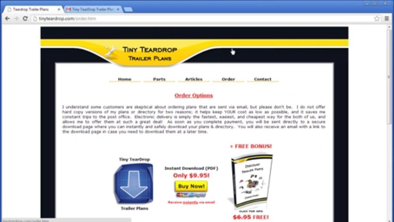 Teardrop Trailer Plans 10