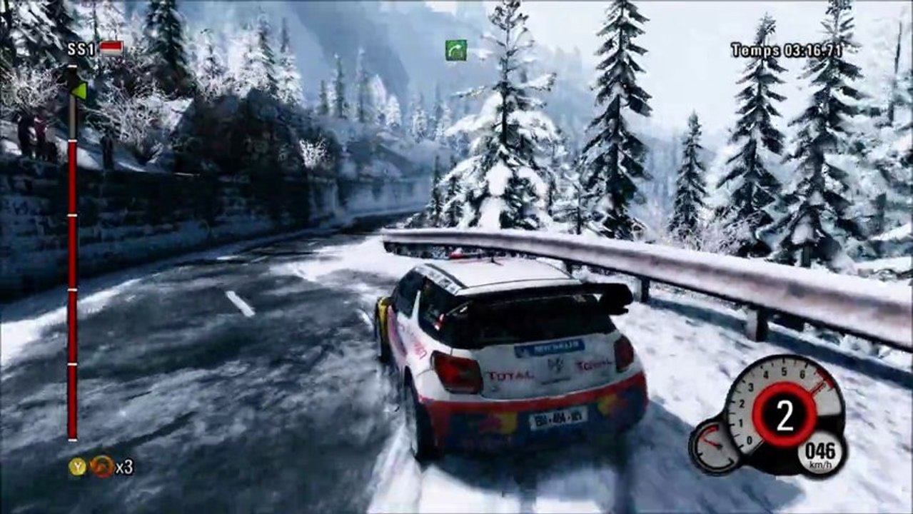 WRC Sebastien Loeb à Monté-Carlo