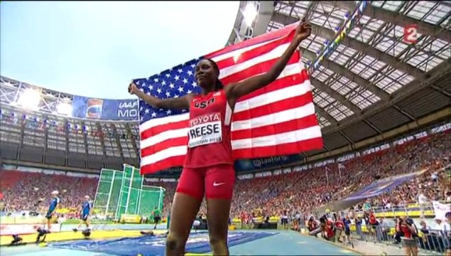Finale saut en longueur (F) - ChM 2013 athlétisme