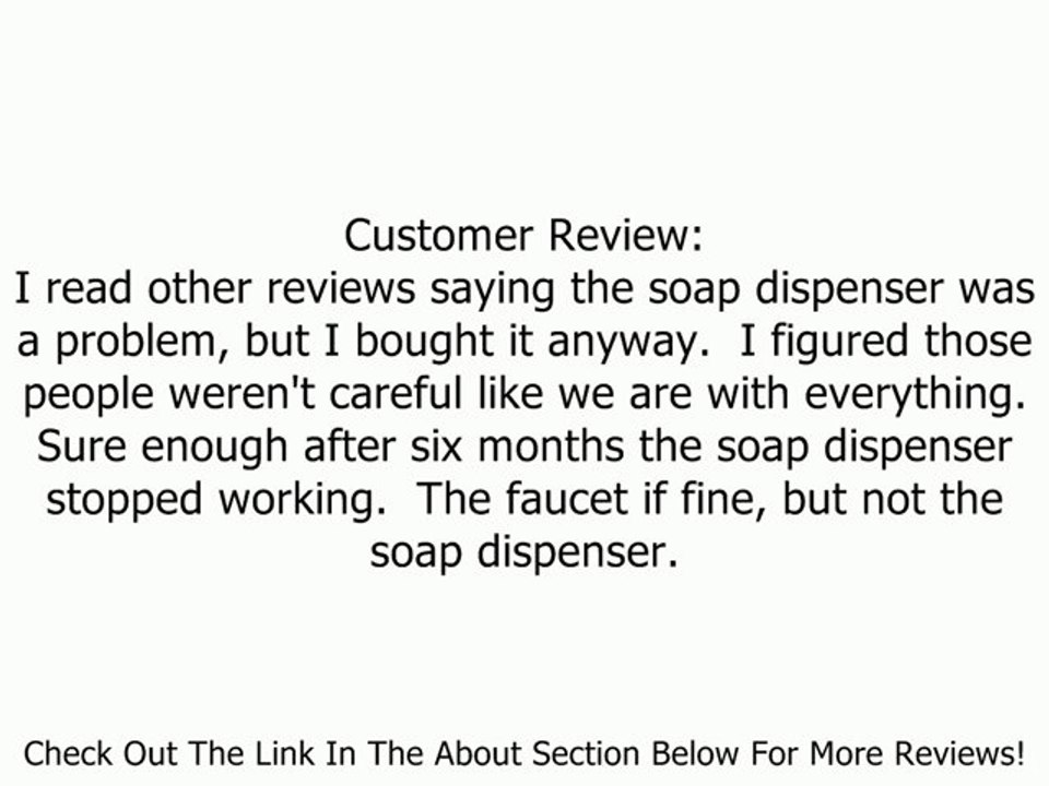 KRAUS KPF-2230-KSD-30SN Single Lever Pull Out Kitchen Faucet and Soap Dispenser Satin Nickel Review