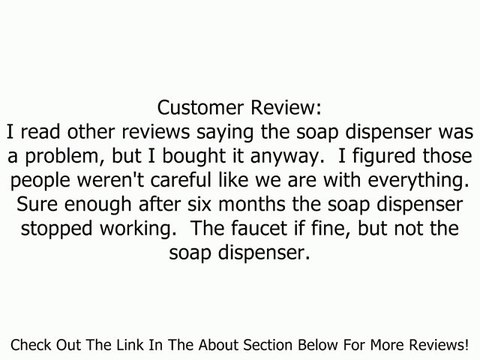 KRAUS KPF-2230-KSD-30SN Single Lever Pull Out Kitchen Faucet and Soap Dispenser Satin Nickel Review