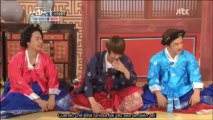 [cut] shinhwa broadcast - Jang Hee Bin mostrando su viciosidad