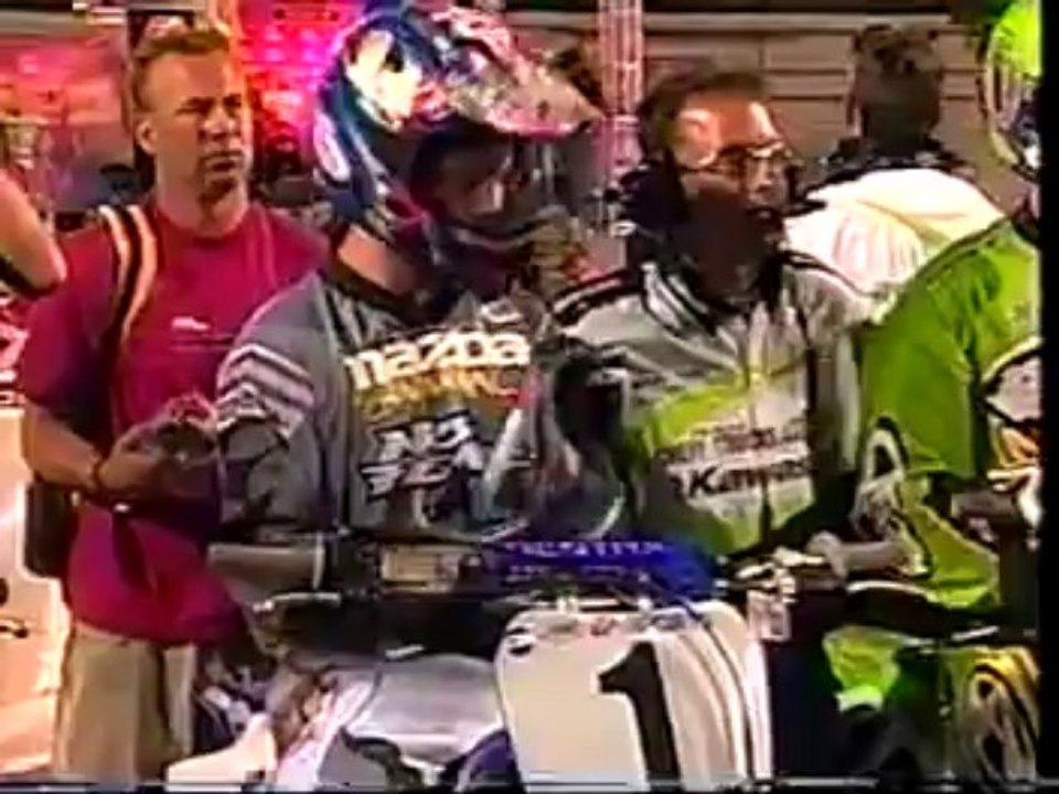 AMA Supercross 2000 Las Vegas Final Round 125cc and 250cc Heat Races