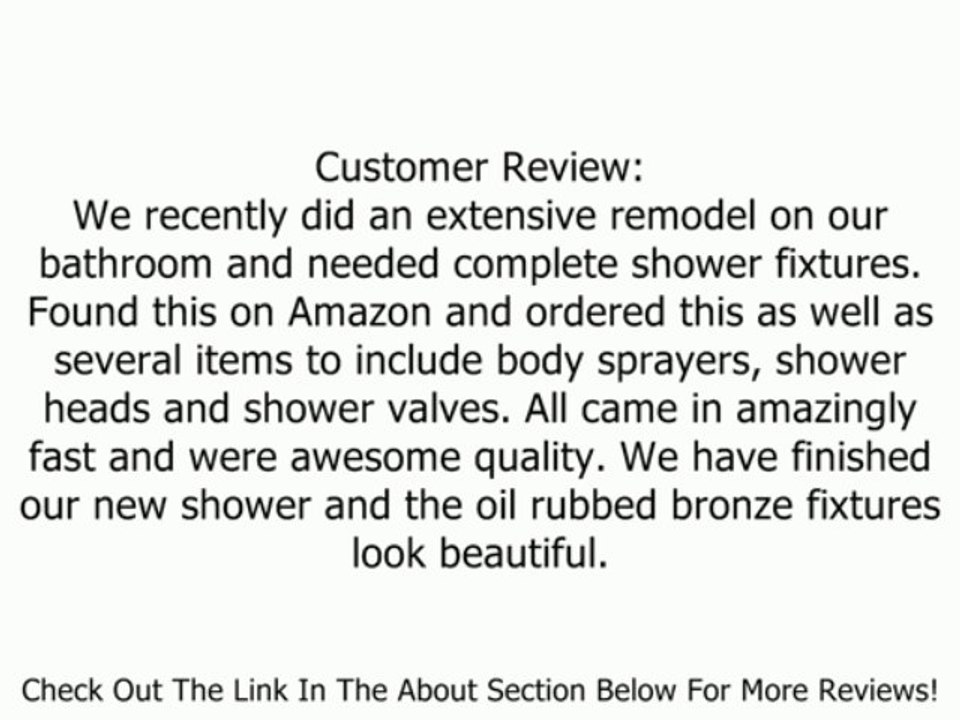 Moen 3868ORB Showering Accessories-Basic Handheld Shower, Oil Rubbed Bronze Review