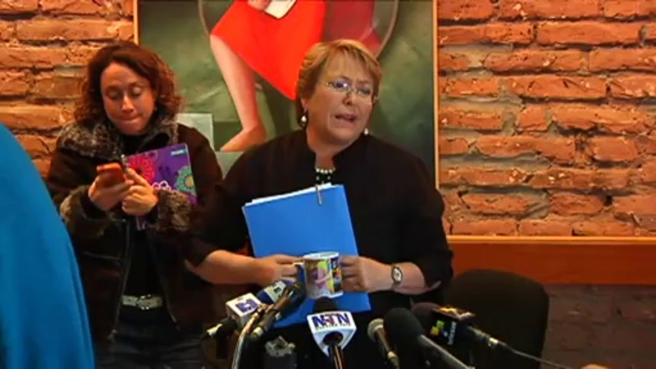 Bachelet marca diferenças e fala em sexismo