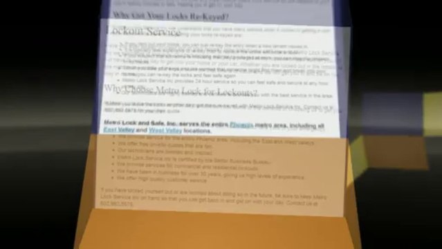 Phoenix Locksmith | Fast Mobile Service | (602) 993-5676 | Metro Lock and Safe, Inc