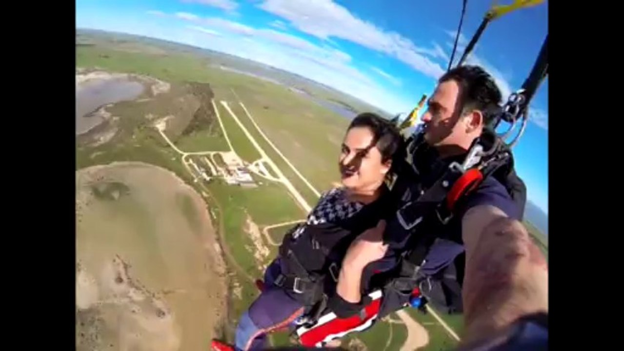 Mudra's Skydiving Experience