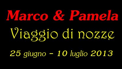 Viaggio di nozze Marco e Pamela - Giorno 1 - Los Angeles