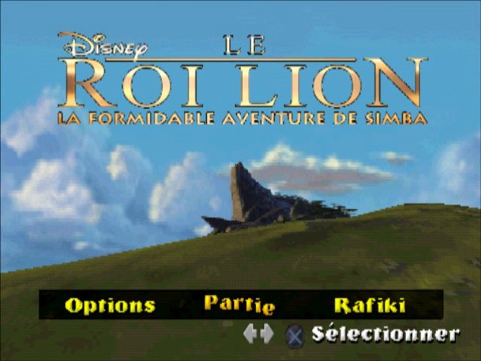 Direct Live Le Roi Lion (PS1)