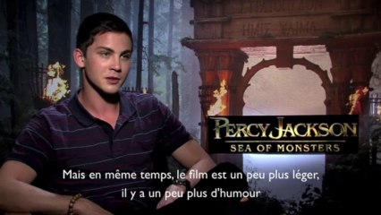 Interview Logan Lerman (Percy Jackson 2)