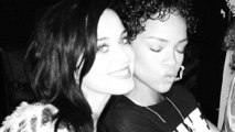 Rihanna and Katy Perry cosy up at a party