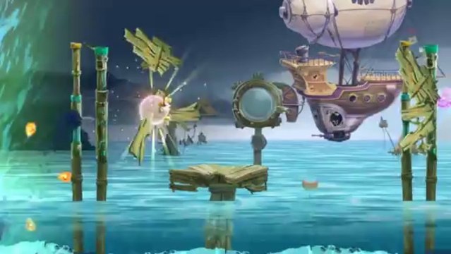 Rayman Legends - Gloo Gloo Walkthrough [FR]