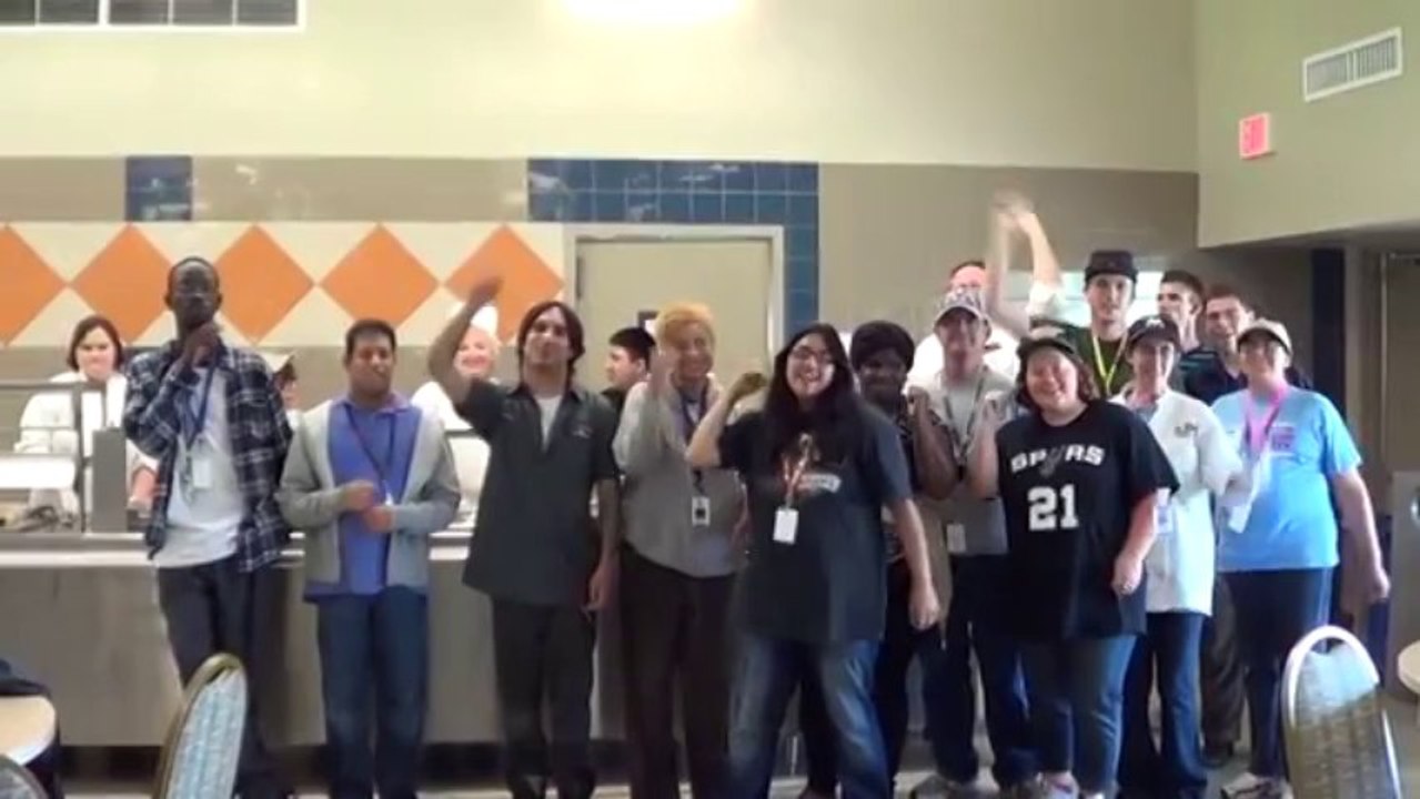 CHI students show off their #Spurs spirit!!