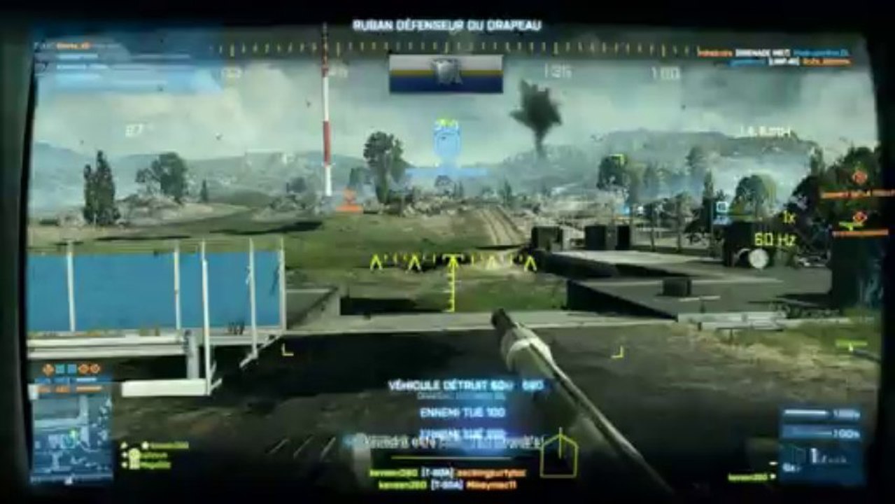 BF3 : Tank vs Hélicoptere.