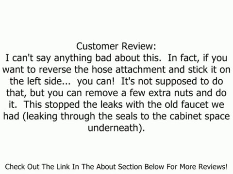 Delta 300-WF-A Chrome Single Handle Kitchen Faucet Review