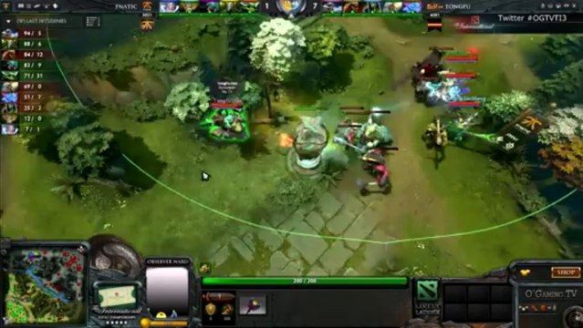 [Ep#4] The International 3 - Fnatic vs TongFu - Game 1 - 1/4 de Finale Winner Bracket