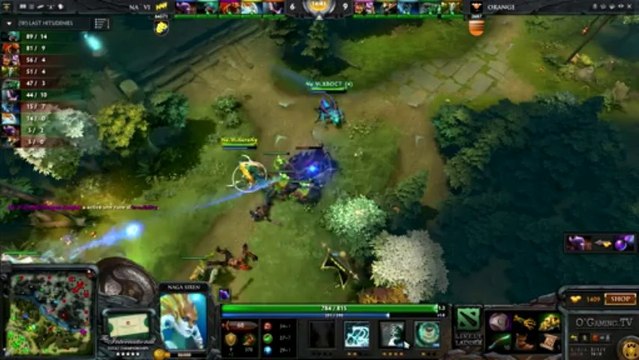 [Ep#1] The International 3 - Navi vs Orange - Game 1 - 1/4 de Finale Winner Bracket