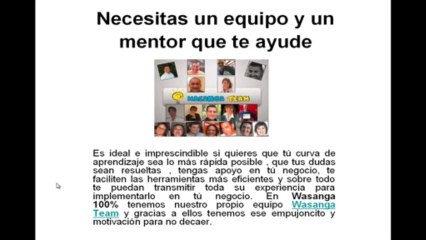 Modelo de negocio online- WMN