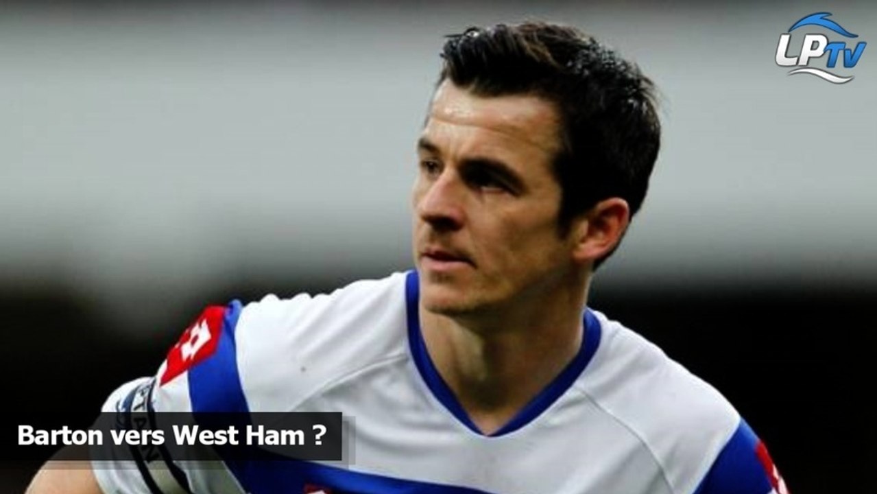 Joey Barton vers West Ham ?