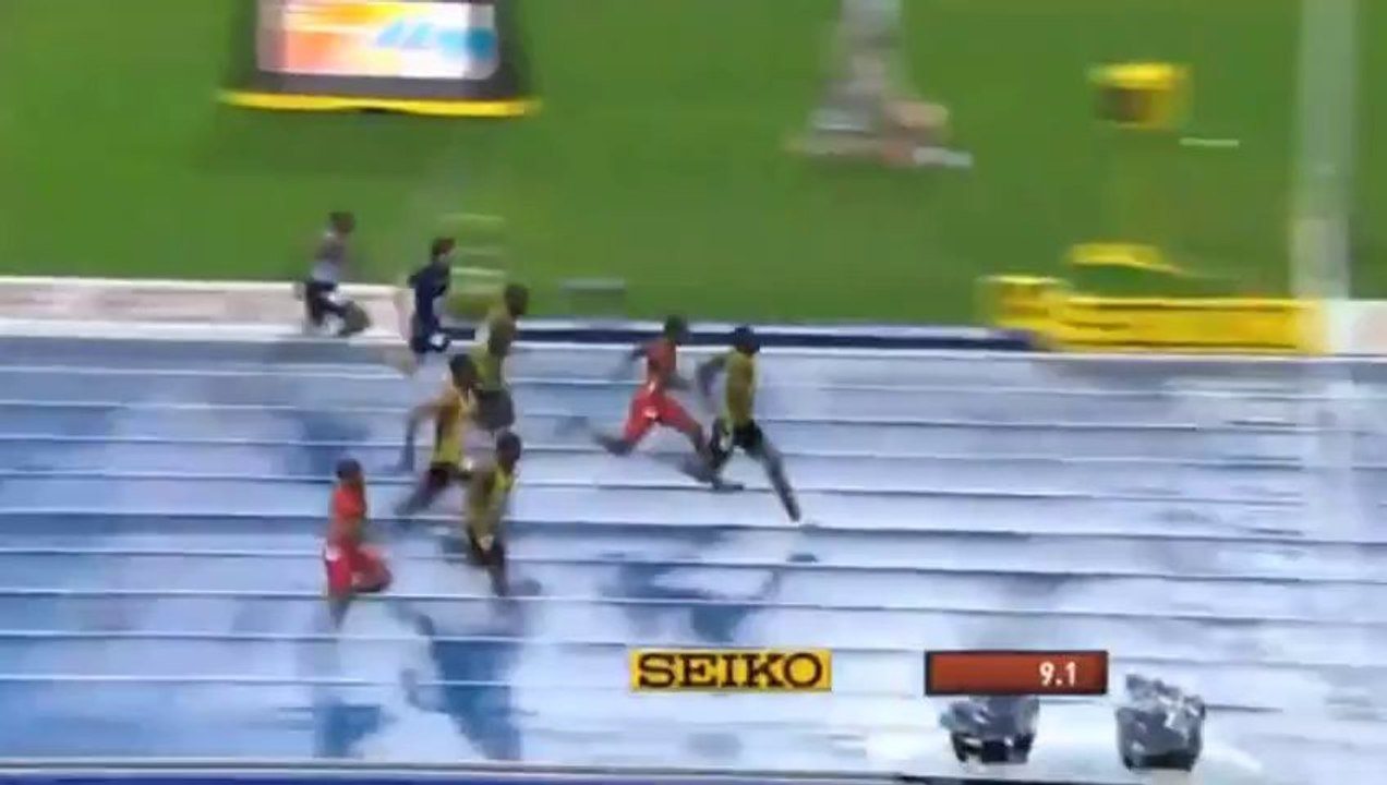 Usain Bolt champion du monde du 100m - Moscou 2013