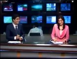 Pakistani news Anchor behind the Camera-very funny