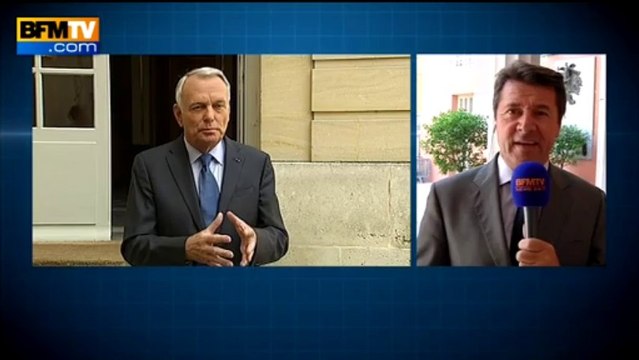 Estrosi: Ayrault et Hollande ont recadré Valls -14/08