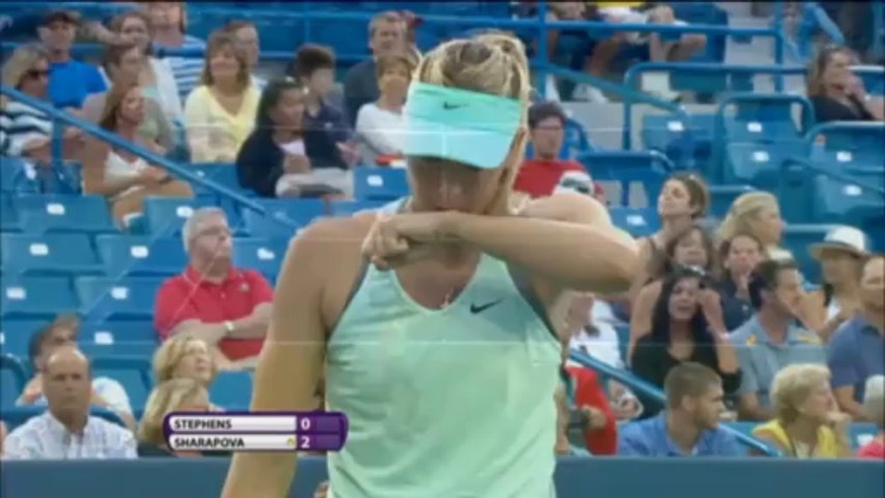 Cincinnati: Dicke Überraschung! Scharapowa scheitert an Stephens