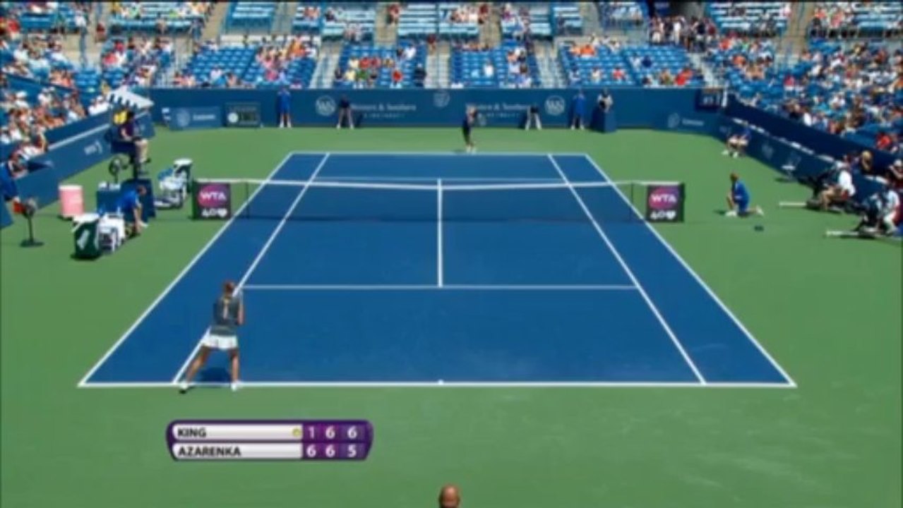 Cincinnati: azarenkas auftakt glückt, trotz kleinem wackler