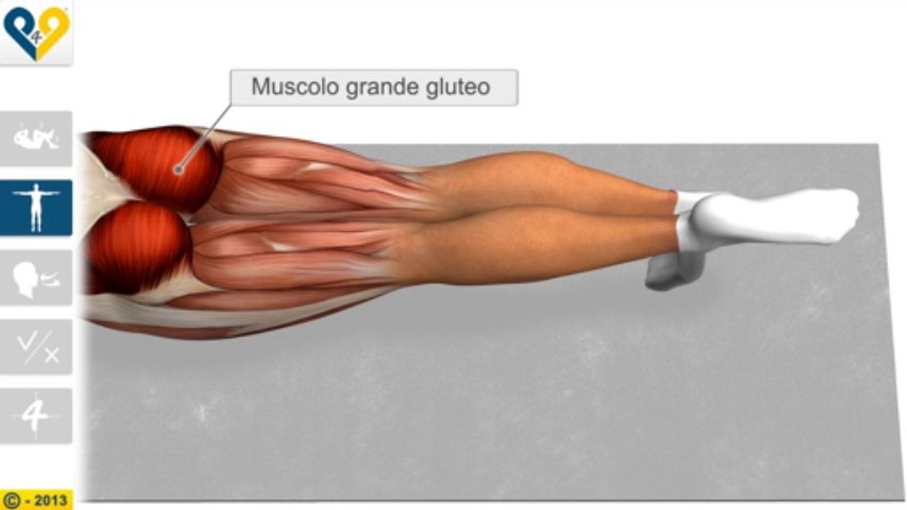 Leg Pull Down (Stabilizzazione con sollevamento della gamba)