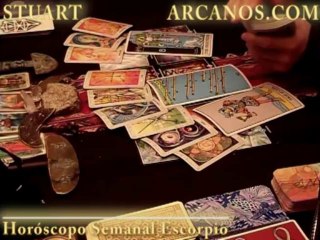 Horoscopo Escorpio del 11 al 17 de agosto 2013 - Lectura del Tarot