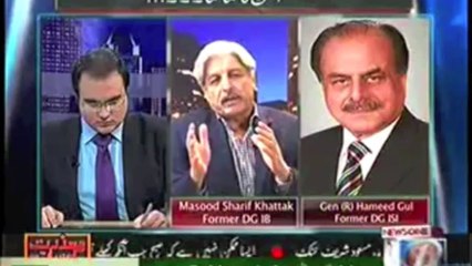 Masood Sharif Khan Khattak on MAZRAT KE SATH - Monday 12th August 2013 - Part 2
