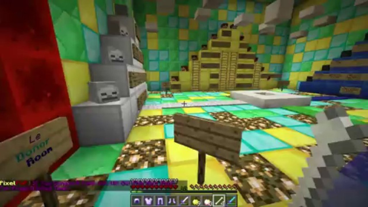 Minecraft Server 1.6.2 - Pixel PVP! BARBARIAN KIT!