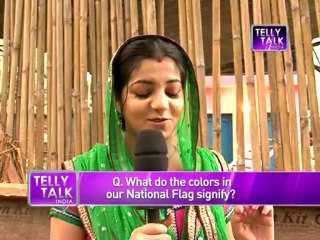 Independence Day Quiz : What do colors in our National Flag signify?