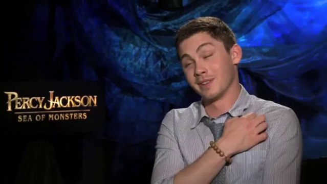 Logan Lerman Interview Percy Jackson: Sea of Monsters
