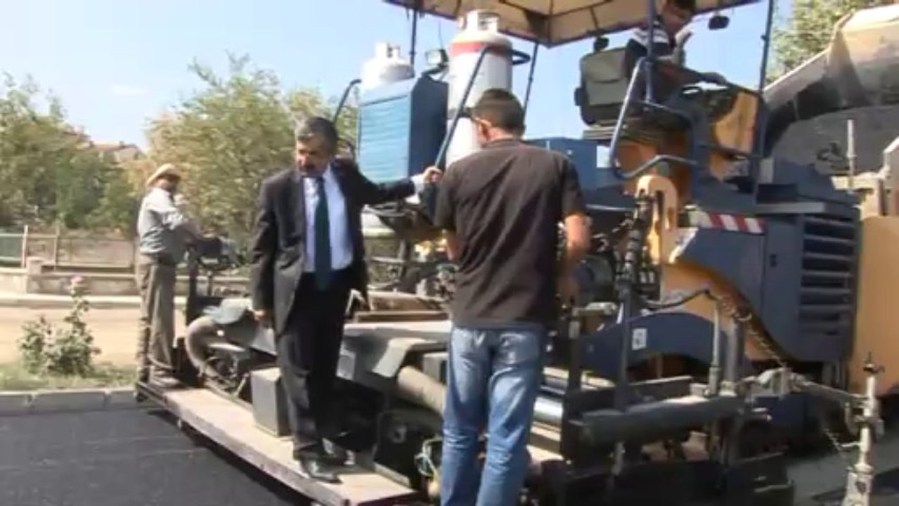 Asfaltlama Çalışması