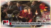 Charismatic Congress leaders -- Sonia Gandhi, Rahul Gandhi and Priyanka Gandhi