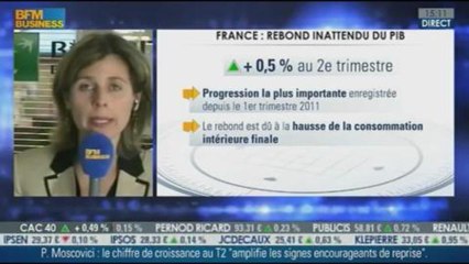 Le CAC 40 dépasse les 4100 points avant la clôture du marché : Isabelle Enos dans Intégrale Bourse - 14/08