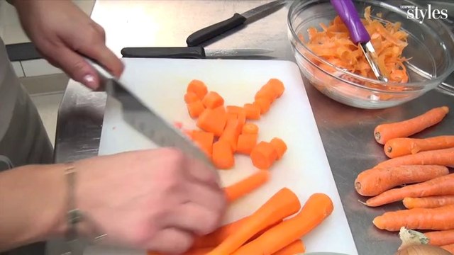 Soupe froide: le savoureux mélange carottes, lentilles corail et coco