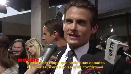 Kevin Zegers na Premiere de Cidade dos Ossos em L.A