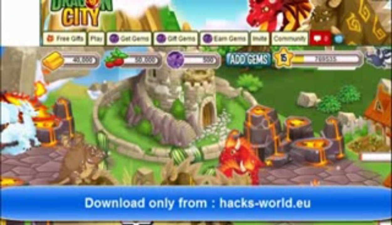 Dragon City Hack 2013 Cheats Free Download [PROOF] _ New Latest Version _ 100% Working!!!
