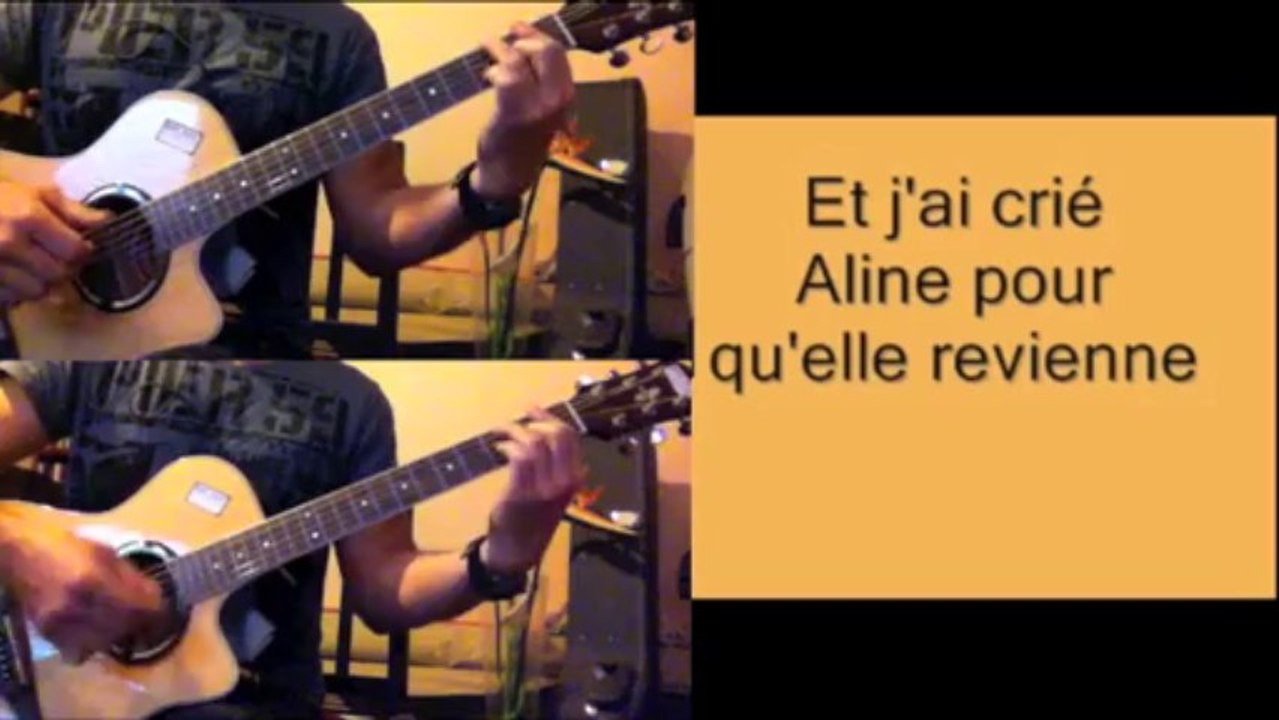 Christophe - Aline - guitare acoustique et karaoké