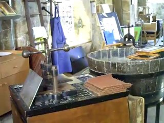 Une visite a l'atelier memoire du papier a Clisson dimanche 4 aout 2013