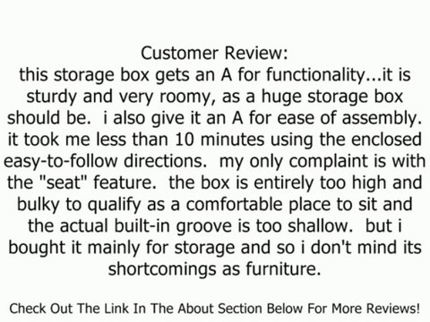 Rubbermaid 5E39 Extra Large Deck Box with Seat Review