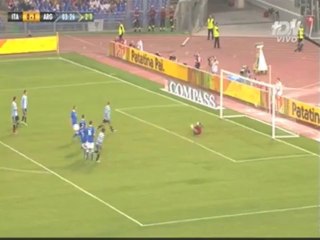 Italia Vs Argentina 1-2, Amistoso 2013