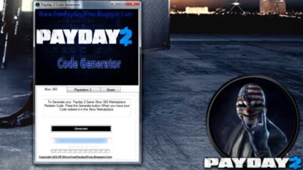 how to unlock/Install Payday 2 For free PS3,Xbox360,Steam
