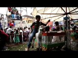 Kids enjoying rides in the Local fair :  Agra